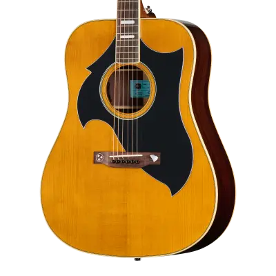 Marcus King El Dorado Acoustic/Electric Guitar with Hardshell Case - Antique Natural
