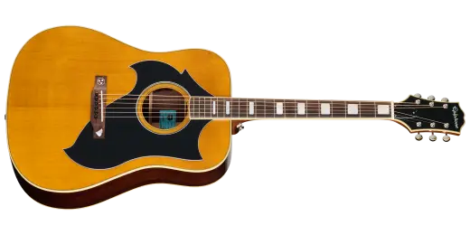 Epiphone - Marcus King El Dorado Acoustic/Electric Guitar with Hardshell Case - Antique Natural