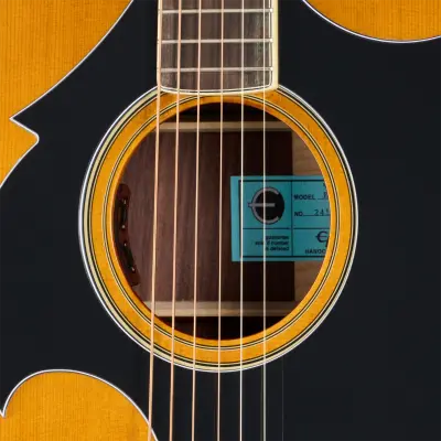 Marcus King El Dorado Acoustic/Electric Guitar with Hardshell Case - Antique Natural
