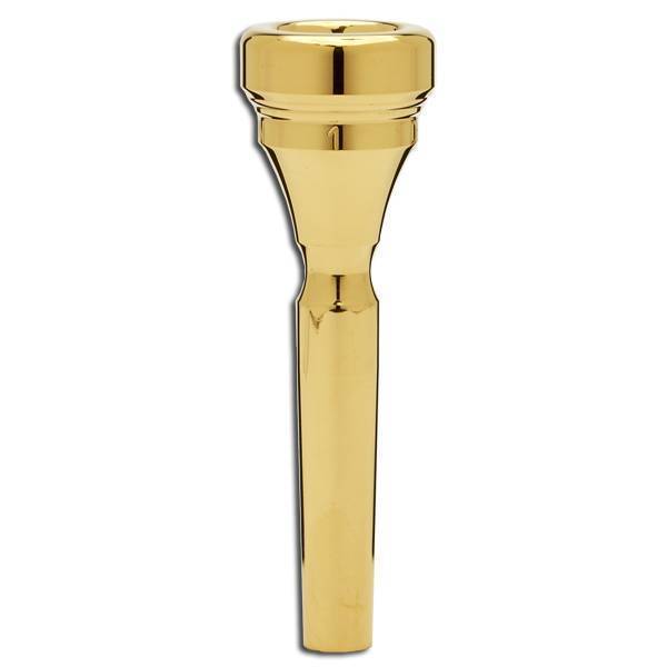 4X gold-plated Trumpet Mouthpiece