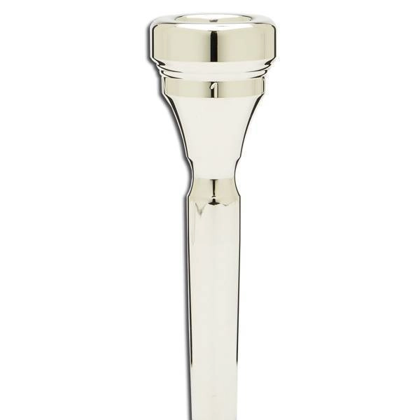 3E Silver-plated Trumpet Mouthpiece