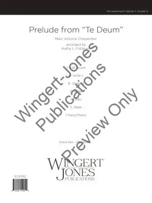 Prelude from \'\'Te Deum\'\' - Charpentier/Fishburn - String Orchestra - Gr. 2