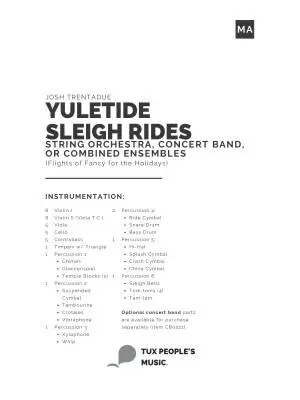 Yuletide Sleigh Rides - Trentadue - String Orchestra