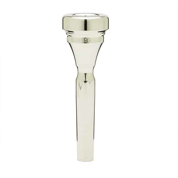 5X Silver-plated Trumpet Mouthpiece