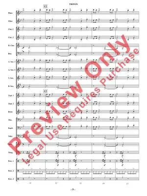 Triton (The Dwarf Planet) - Shaffer - Concert Band - Gr. 3