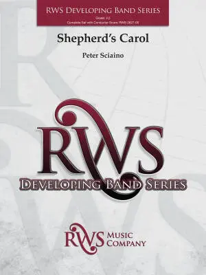 RWS Music Company - Shepherds Carol - Sciaino - Concert Band - Gr. 2.5
