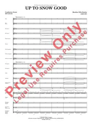 Up to Snow Good - Koehn - Concert Band - Gr. 2