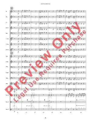 Battleground - Hoefle - Concert Band - Gr. 1