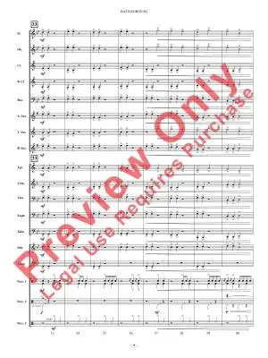 Battleground - Hoefle - Concert Band - Gr. 1