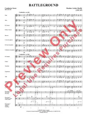 Battleground - Hoefle - Concert Band - Gr. 1