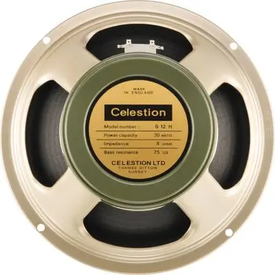 Celestion - Heritage Series G12H (75Hz) 12 30-Watt Guitar Speaker - 8 ohm