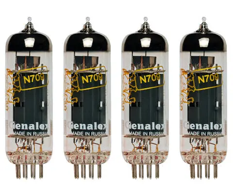Genalex - Gold Lion EL84 Power Tubes - Matched Quartet