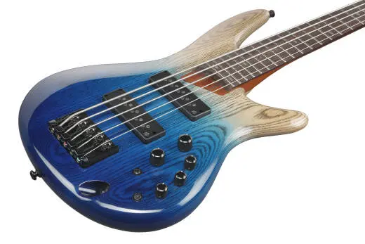 SR605E SR Standard 5-String Bass - Low Tide Blue Fade
