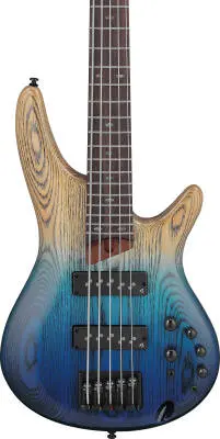 SR605E SR Standard 5-String Bass - Low Tide Blue Fade