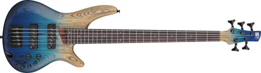 Ibanez - SR605E SR Standard 5-String Bass - Low Tide Blue Fade