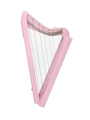 Harpsicle - Flatsicle 26-String Lever Harp - Pink