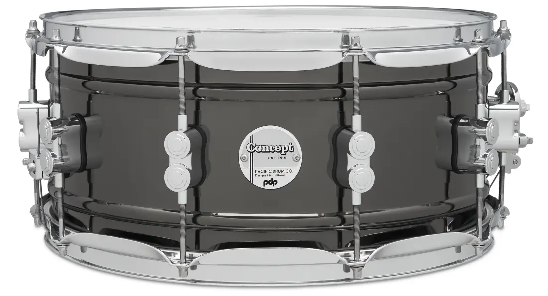 Concept 6.5x14\'\' Black Nickel Over Steel Snare Drum