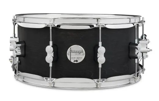 Pacific Drums - Concept 6.5x14 Maple Snare Drum with Black Wax Finish