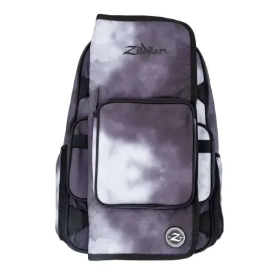 Student Backpack with Stick Bag - Black Raincloud