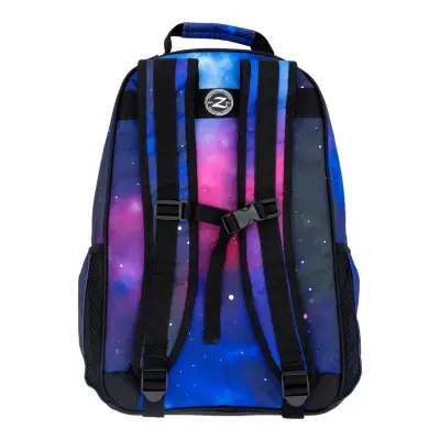 Student Backpack with Stick Bag - Purple Galaxy