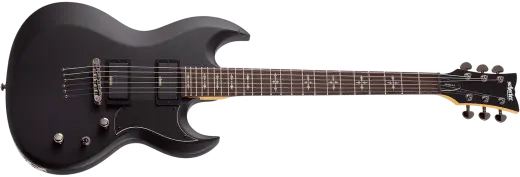 Schecter - Demon S-II Electric Guitar - Satin Black