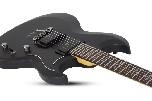 Demon S-II Electric Guitar - Satin Black