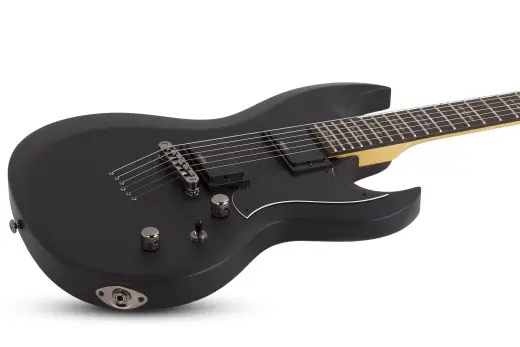 Demon S-II Electric Guitar - Satin Black