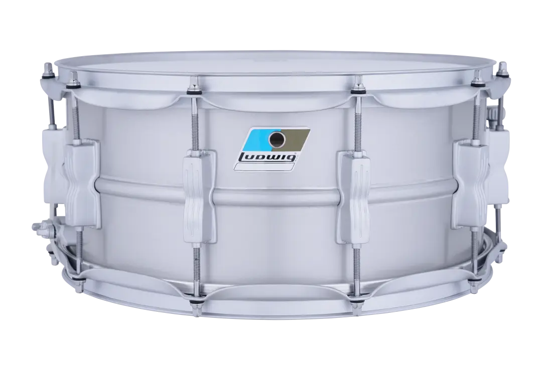 Acrolite Aluminum 6.5x14\'\' Snare Drum - Satin Chrome