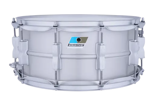Ludwig Drums - Acrolite Aluminum 6.5x14 Snare Drum - Satin Chrome
