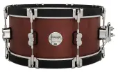"Pacific Drums - Concept Classic 6.5x14 Snare Drum - Oxblood Stain with Ebony Hoops"