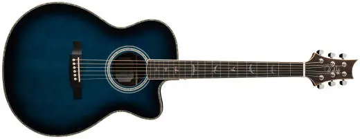 PRS Guitars - SE A60e Angelus Acoustic-Electric Guitar with Case - Cobalt Blue Burst