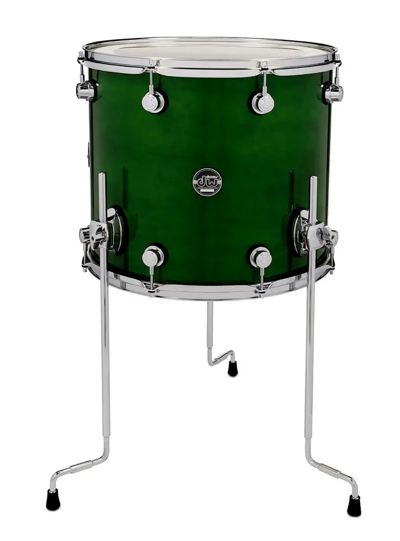 Collectors Series SSC Maple 14x16\'\' Floor Tom - Hunter Green Gloss