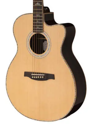 SE A60e Angelus Acoustic-Electric Guitar with Case - Natural