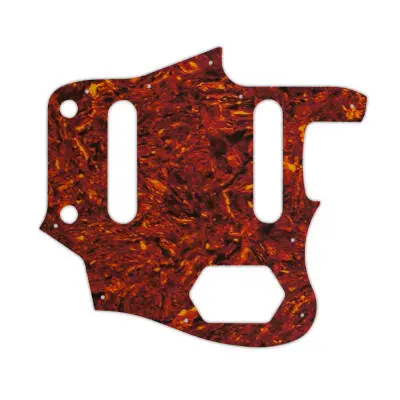 WD Music - Custom Pickguard for Fender American Professional Jaguar - Tortoise Shell/Parchment