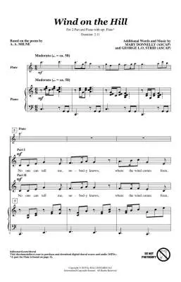 Wind on the Hill - Donnelly/Strid - Choral Octavo - 2-Pt Accompanied