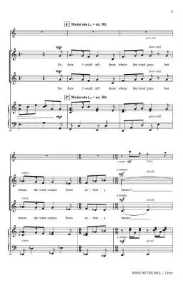 Wind on the Hill - Donnelly/Strid - Choral Octavo - 2-Pt Accompanied