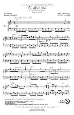 What\'s This? - Elfman/Emerson - Choral Octavo - 3-Pt Mixed