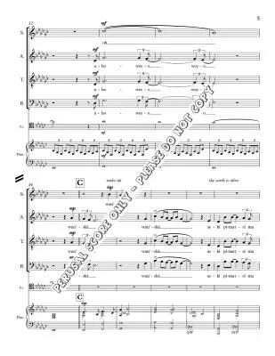 Waniska (Wake Up) - Sewepagaham - Choral Octavo - SATB Accompanied