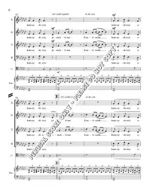 Waniska (Wake Up) - Sewepagaham - Choral Octavo - SATB Accompanied