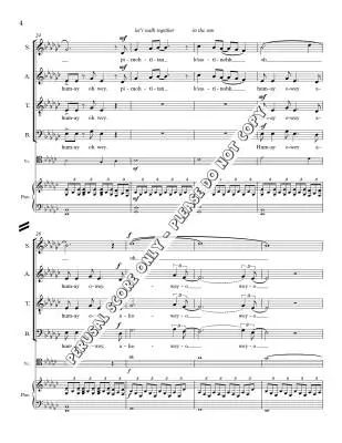 Waniska (Wake Up) - Sewepagaham - Choral Octavo - SATB Accompanied