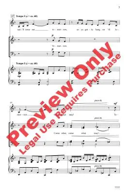 Tomorrow (from Annie) - Strouse/Gilpin - Choral Octavo - SATB Accompanied