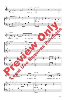 Tomorrow (from Annie) - Strouse/Gilpin - Choral Octavo - SATB Accompanied