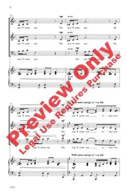 Tomorrow (from Annie) - Strouse/Gilpin - Choral Octavo - SSAB Accompanied