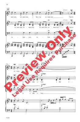 Tomorrow (from Annie) - Strouse/Gilpin - Choral Octavo - SSAB Accompanied
