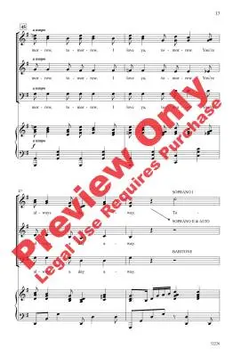 Tomorrow (from Annie) - Strouse/Gilpin - Choral Octavo - SSAB Accompanied