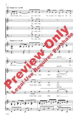Tomorrow (from Annie) - Strouse/Gilpin - Choral Octavo - SSAB Accompanied