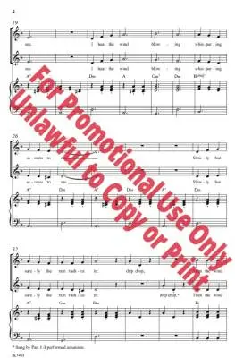 Thrill of the Storm - DiMarzio - Choral Octavo - Unison/2-Part Accompanied