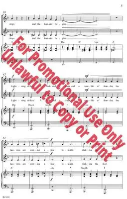 Thrill of the Storm - DiMarzio - Choral Octavo - Unison/2-Part Accompanied