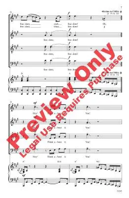 Think - Anderson/Zaino - Choral Octavo - SATB Accompanied