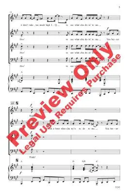 Think - Anderson/Zaino - Choral Octavo - SATB Accompanied